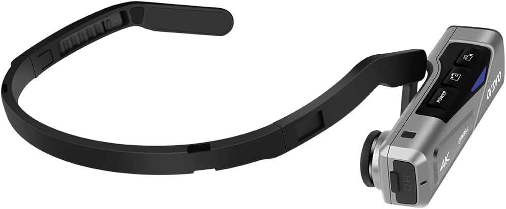 4K Camcorder 60FPS Hands-Free Head Mounted Camera V6477