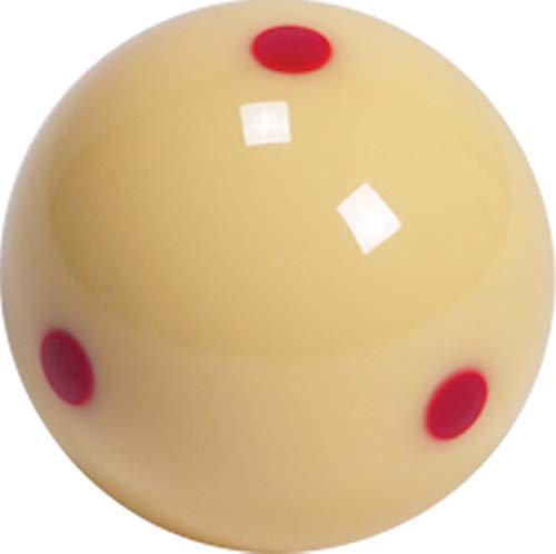 2-1/4" Regulation Size Billiard Ball with 6 Red Dots R473801