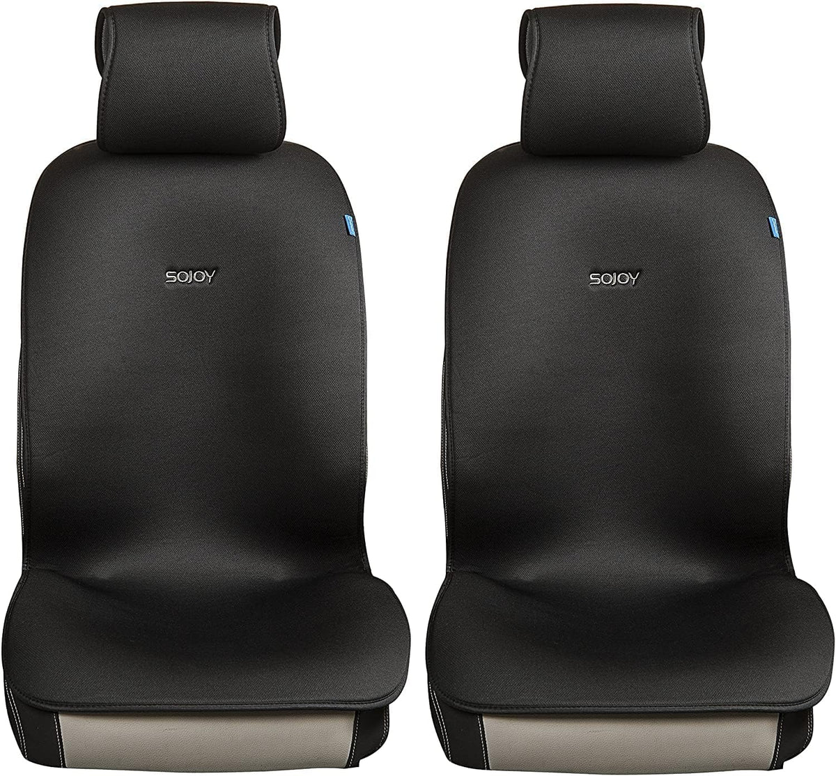 Black Cooling Breathable Car Seat Covers H779