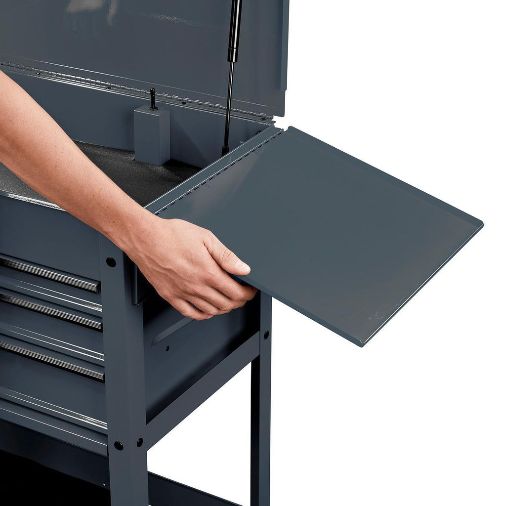Slate Gray Folding Side Tray X371004