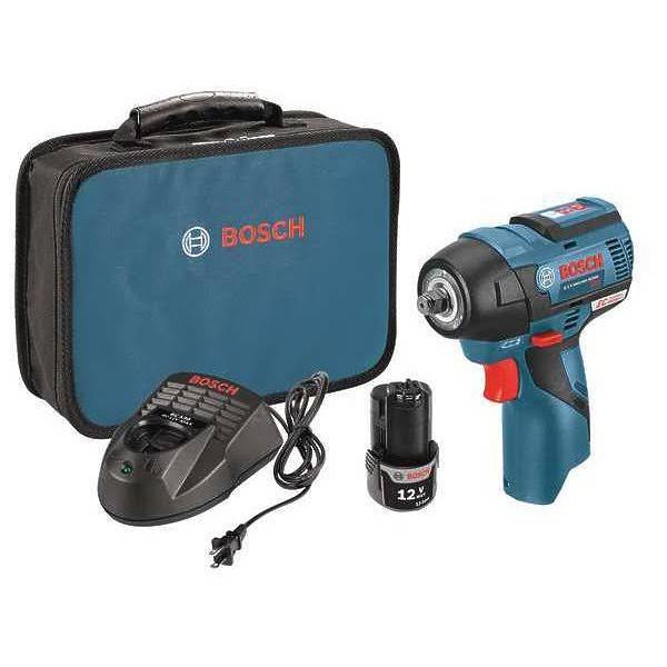 12V 3/8x22 Cordless Impact Wrench with Charger and Carry Case F489308