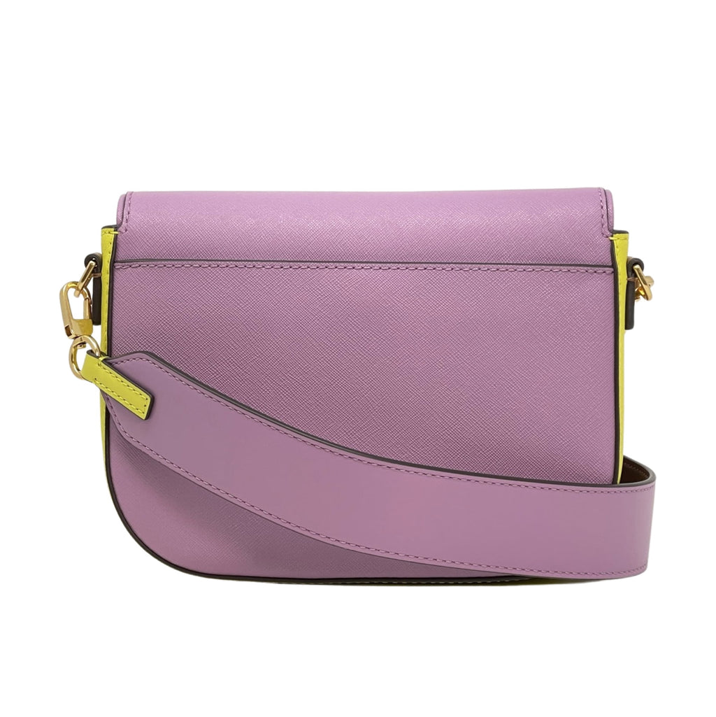 Color-Block Leather Crossbody Bag M428249