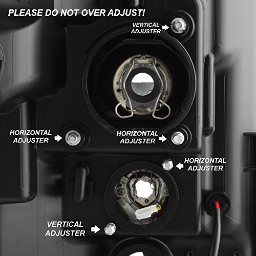 Black Projector Headlights Pair H95627