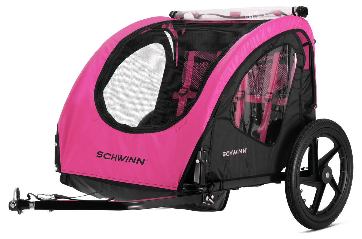 Foldable Bike Trailer for 2 Passengers L898960