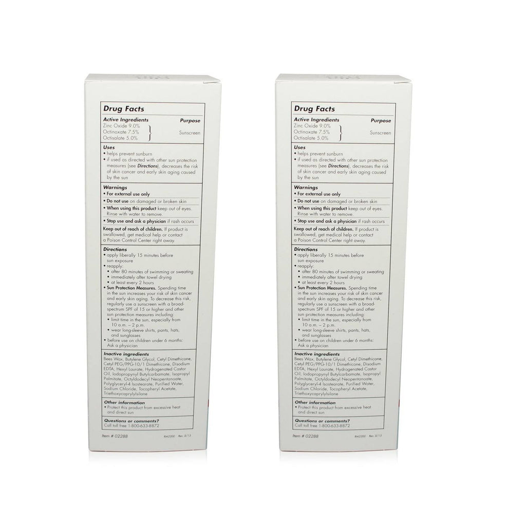 UV Sport SPF 50 Water Resistant Sunscreen, 7 oz - 2 Pack C268857