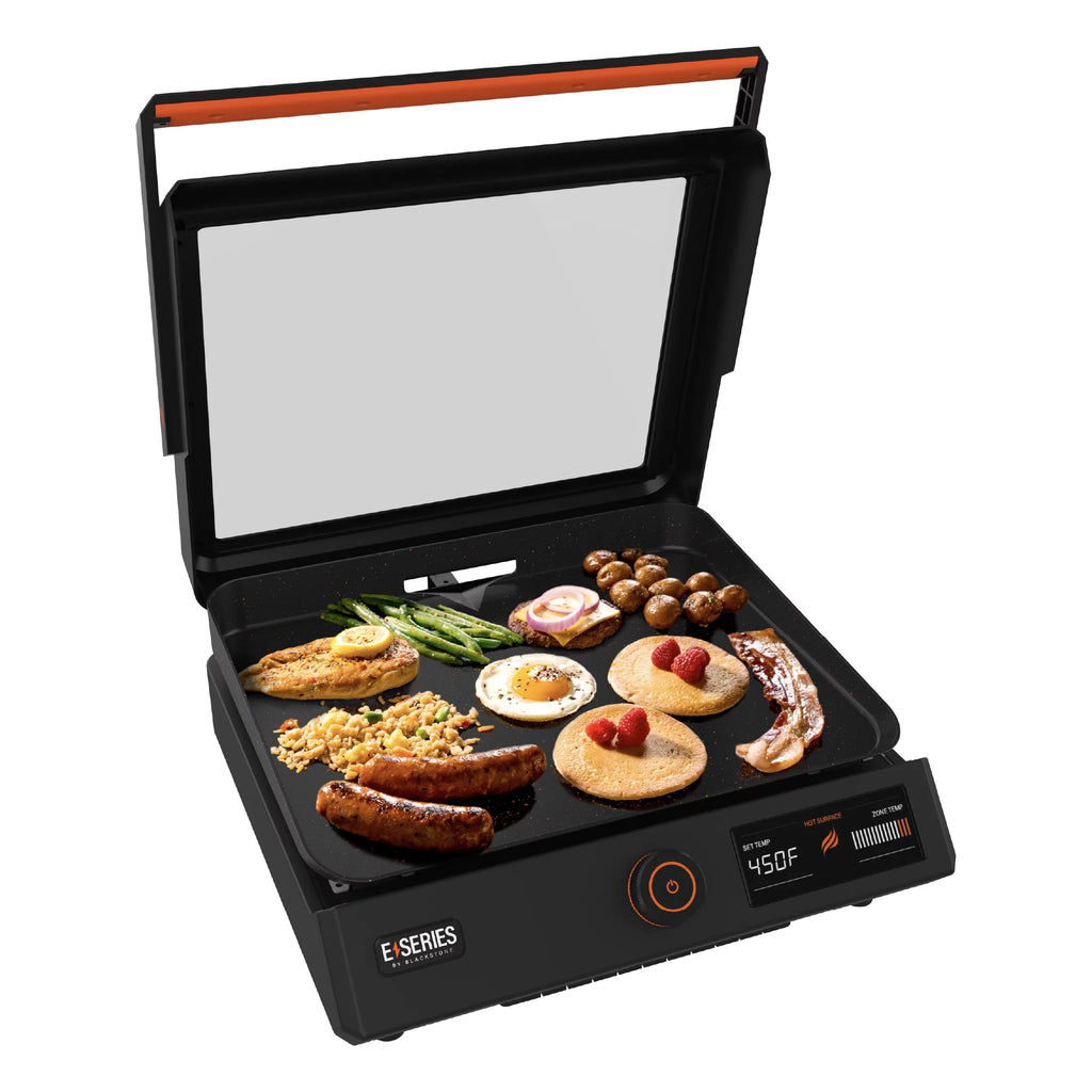 Electric Tabletop Griddle with Hood Y445111