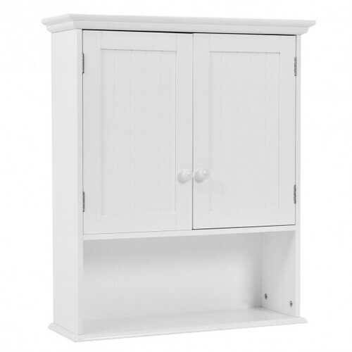 Gray Wall Mount Bathroom Storage Cabinet F24084
