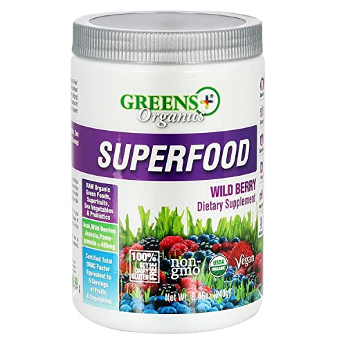 Organic Superfood Wild Berry 8.46 oz V9989