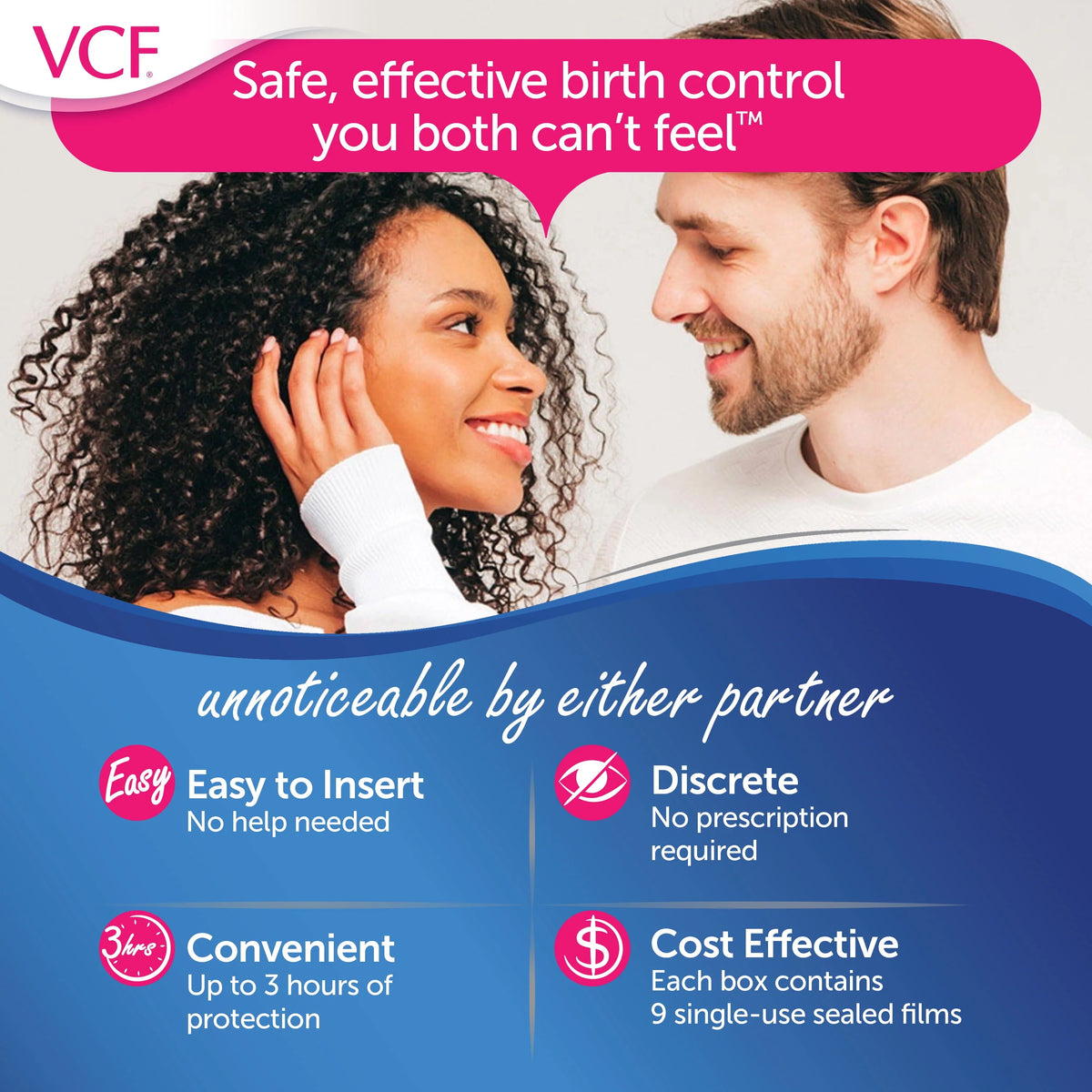 Vaginal Contraceptive Spermicide Film, 9 Ct G54614