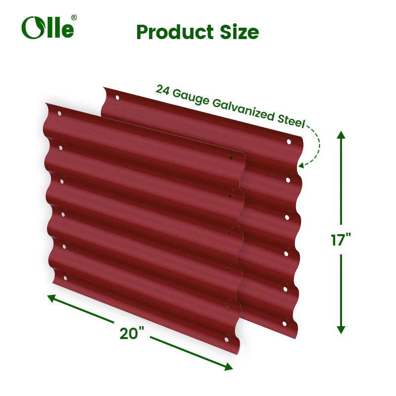 17 Tall 12-in-1 20 Raised Bed Extension Kit K787765