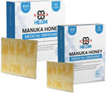 Medical Grade Manuka Honey Gauze Dressing 2 inch x 2 inch and 4 x 4 inch 10 Pack Non-Adherent B79933