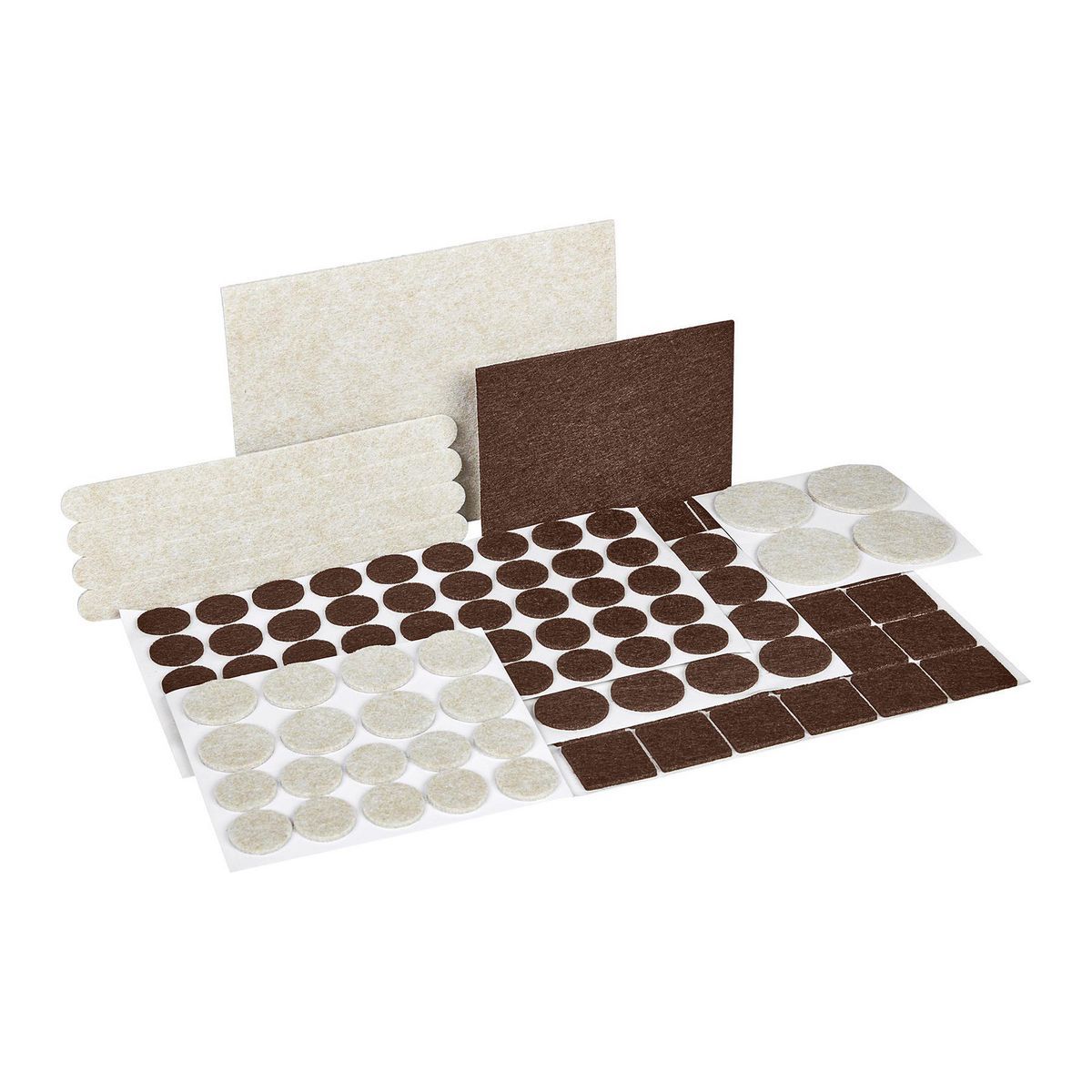Adhesive Felt Pads, 133 Piece V692