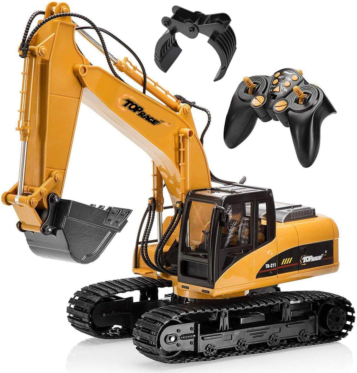 15 Channel Remote Control Excavator Construction Tractor B375330