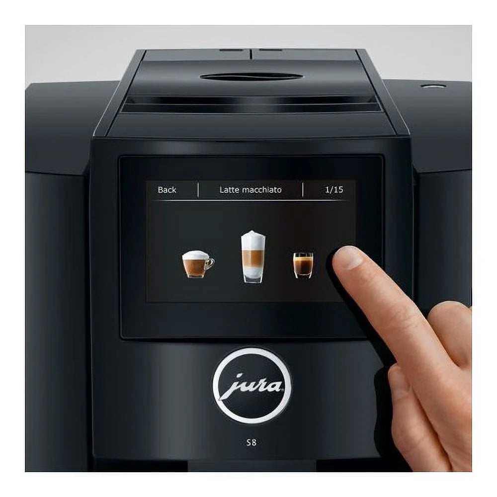 Piano Black Automatic Coffee & Espresso Machine L693646