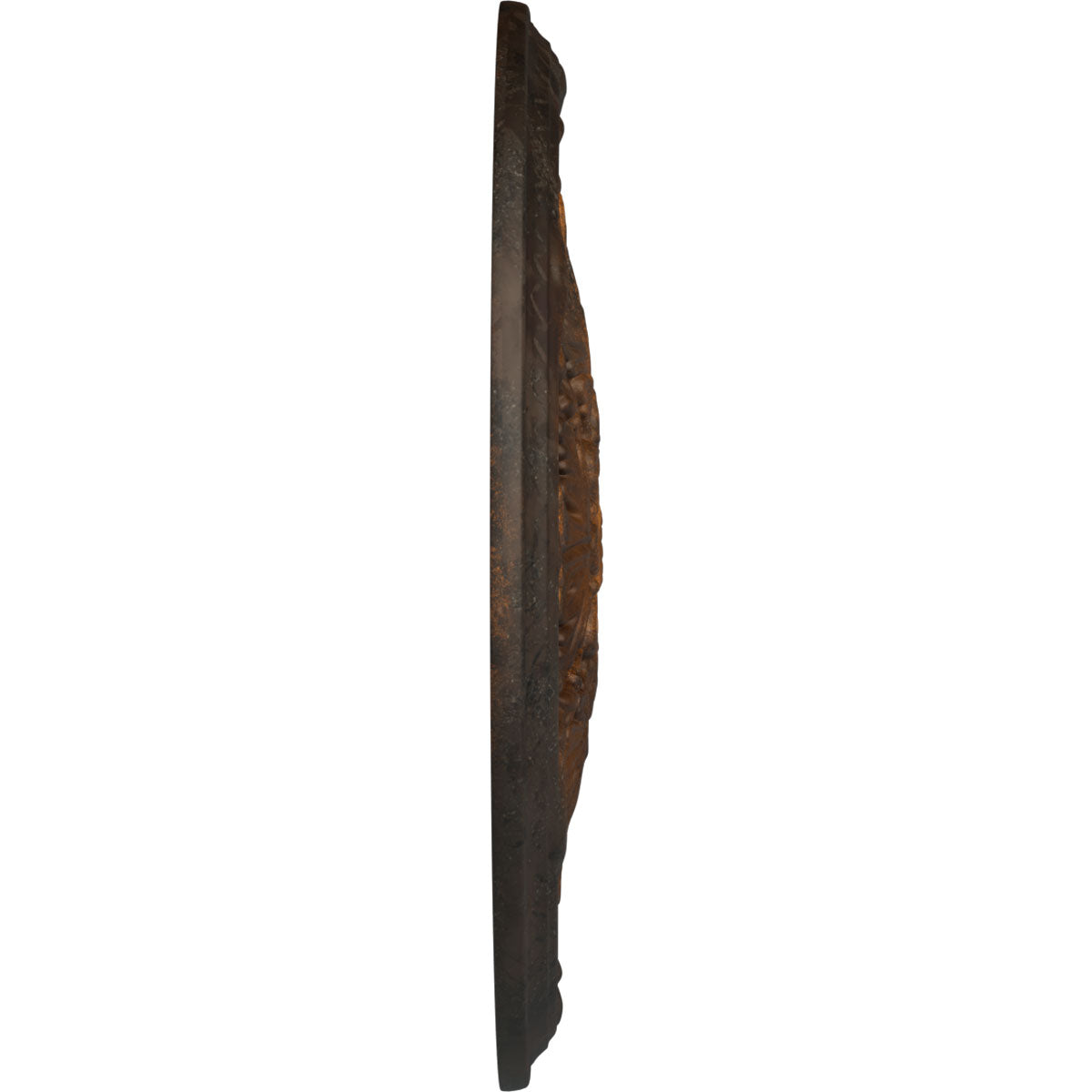 Rust Hand-Painted Ceiling Medallion T2104