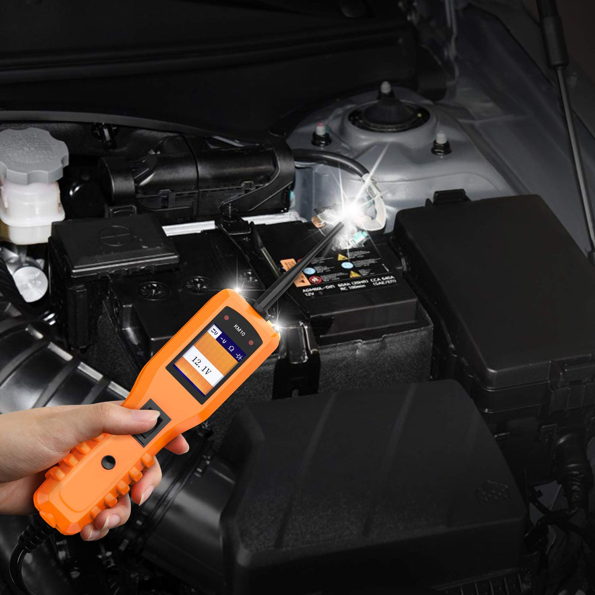 12V 24V Automotive Circuit Tester Electrical System Tool D173