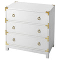 Wood Campaign Chest B6541