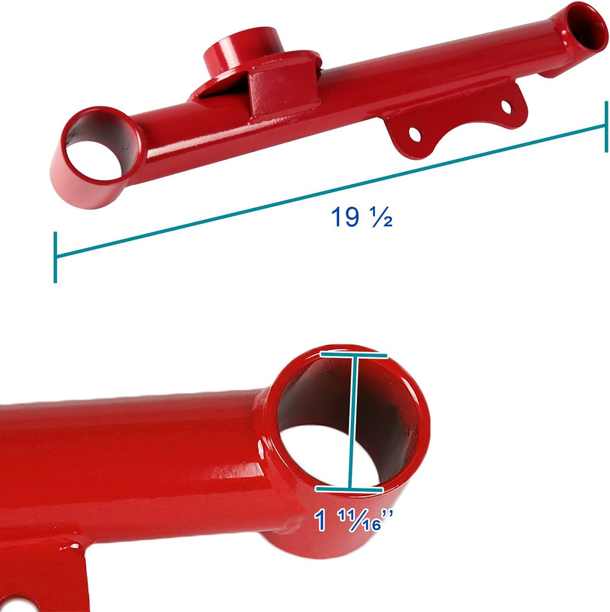 Red Carbon Steel Control Arms 4Pc F469963