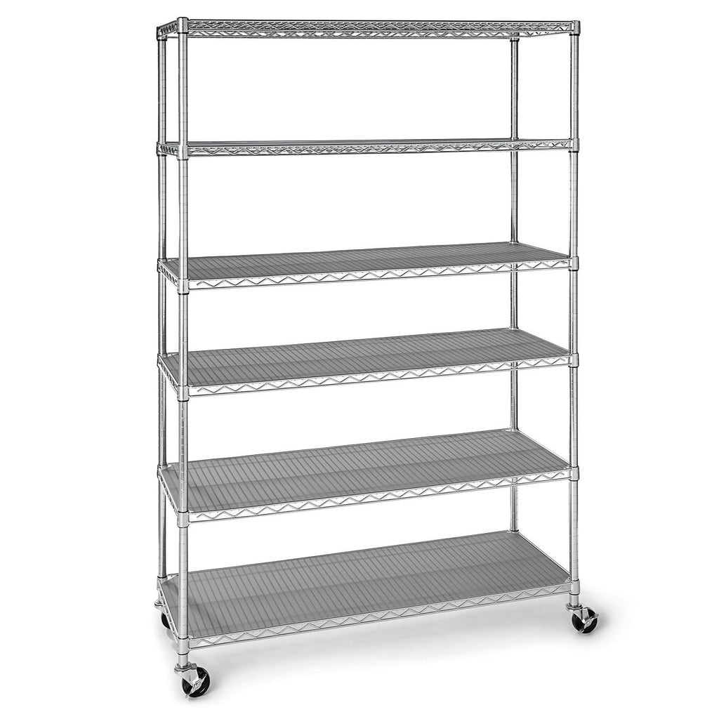 6-Level Commercial Storage Shelving, Grey L757