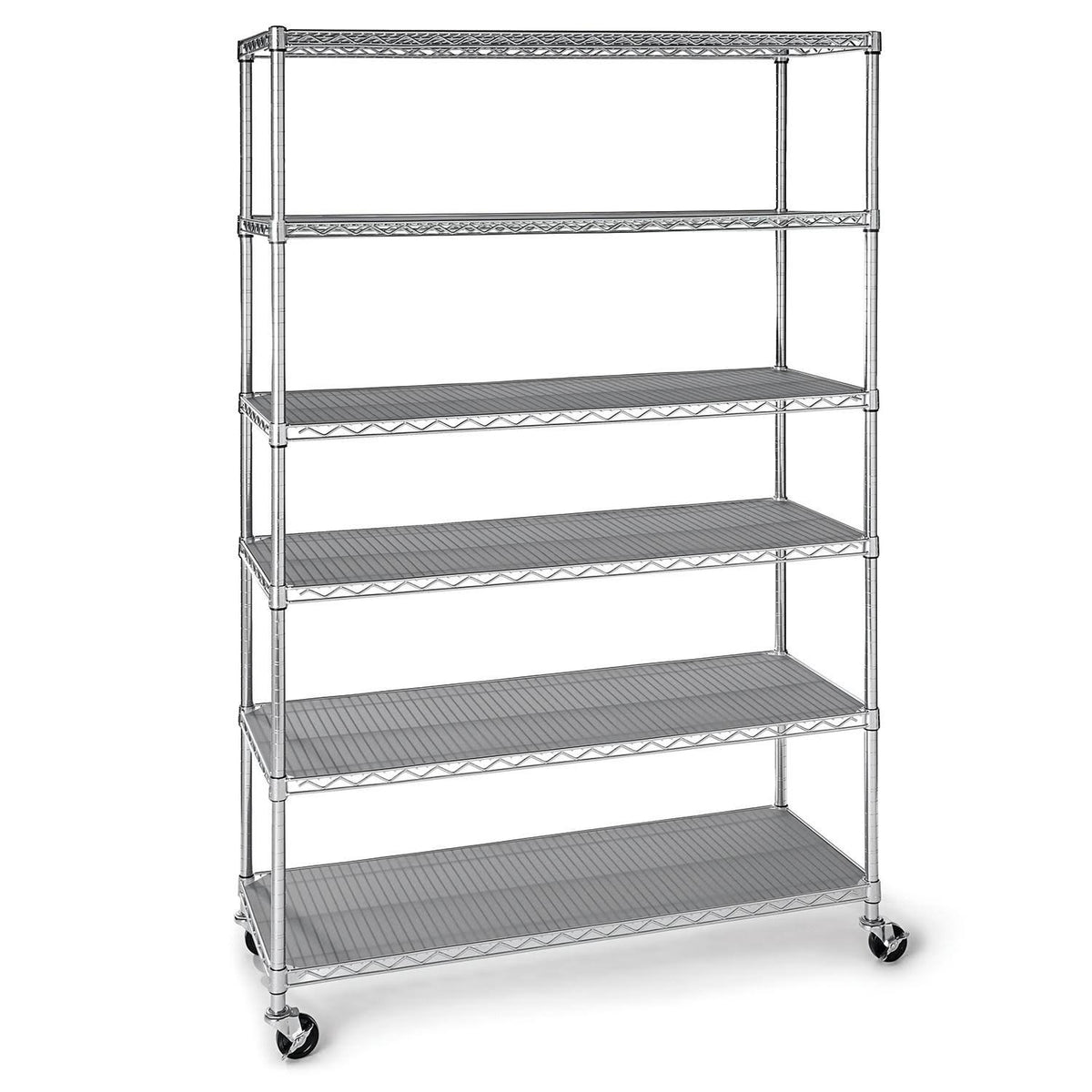 6-Level Commercial Storage Shelving, Grey L757