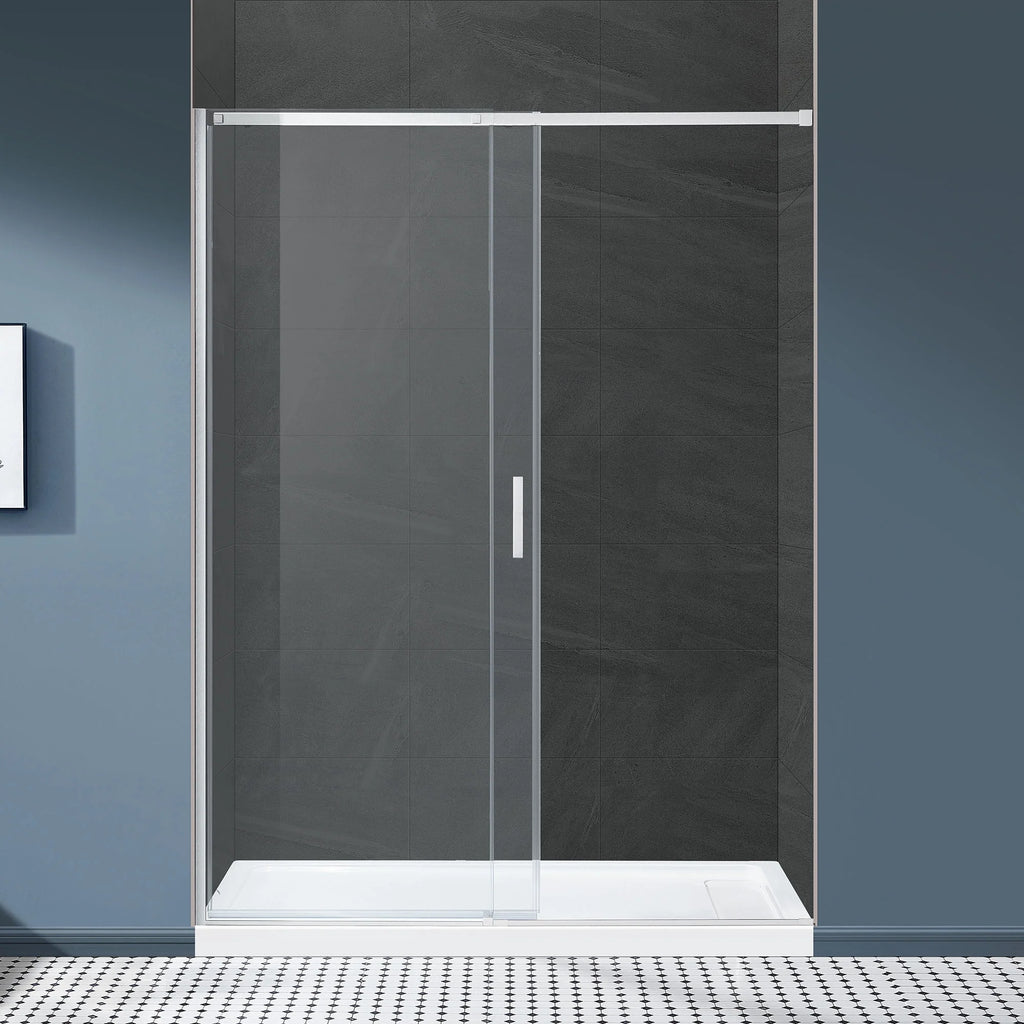 Sliding Shower Door with Satin Nickel Finish S9034