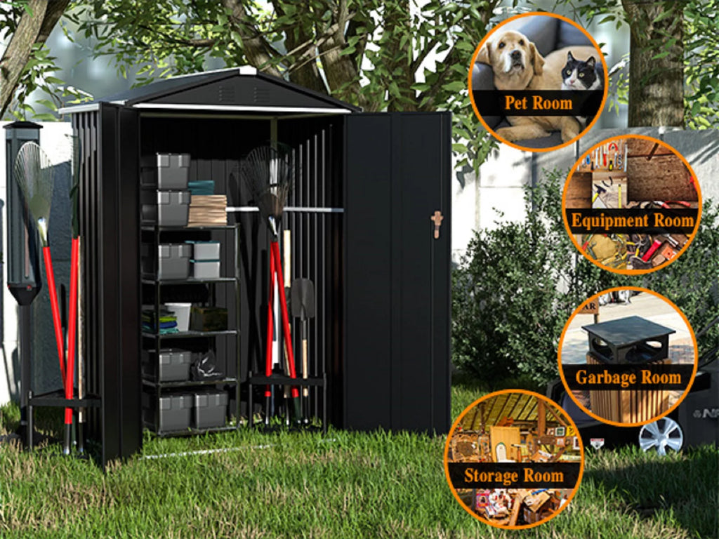 Metal Outdoor Storage Shed 4FT x 3FT L5330