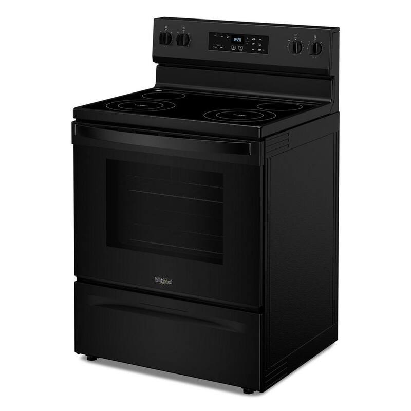 4 Element Freestanding Electric Range in Black L3724
