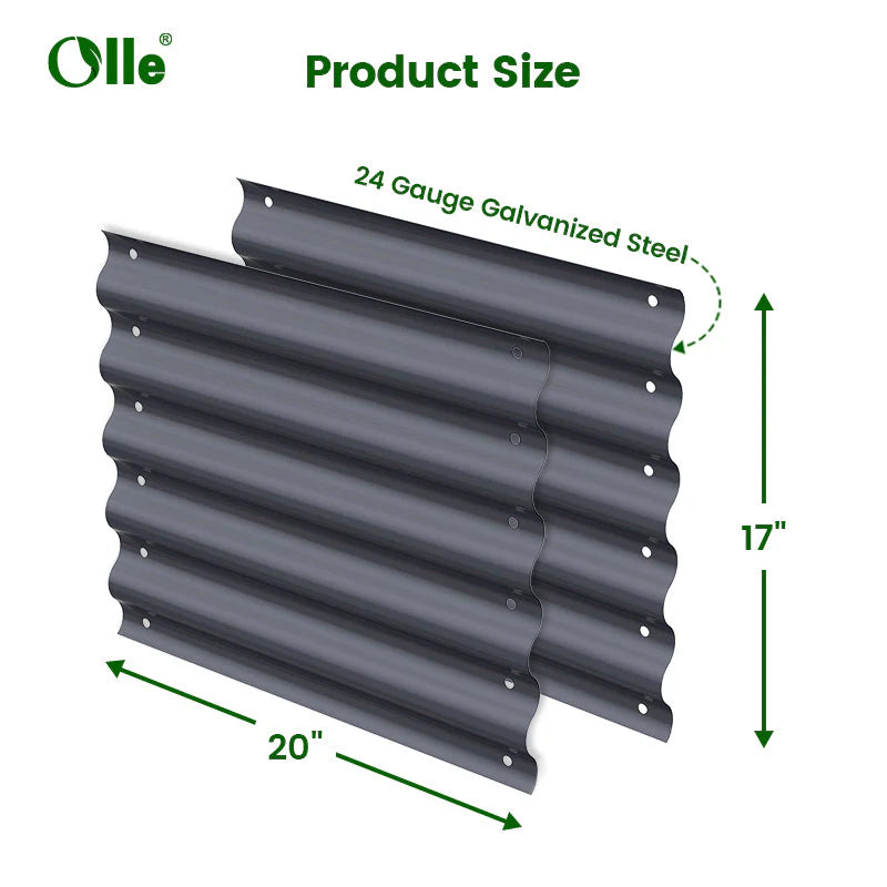 17 Tall 12-in-1 20 Raised Bed Extension Kit K787765