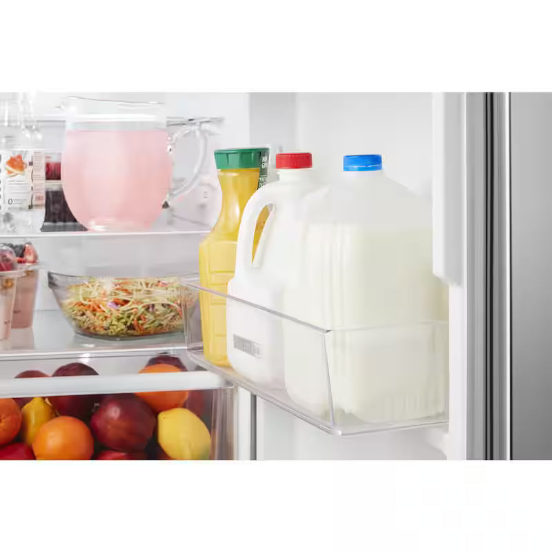 12.9 cu. ft. Top Freezer Refrigerator in Stainless Steel J77100
