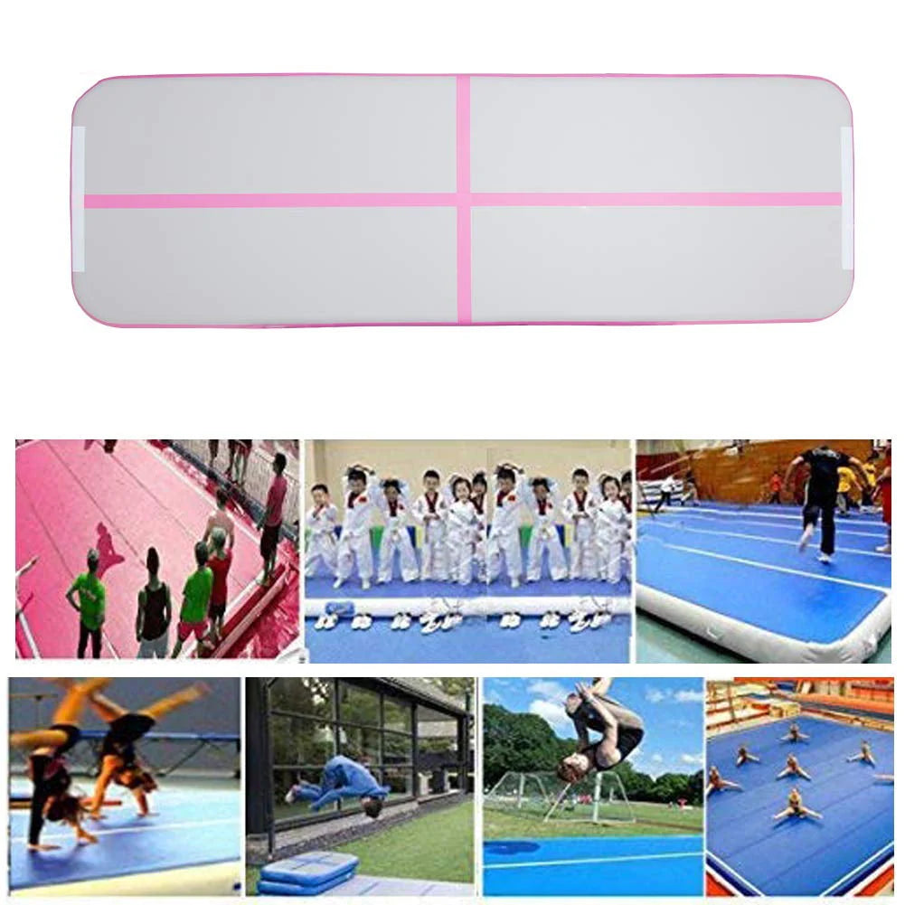 13ft Inflatable Gymnastics Tumbling Mat with Electric Air Pump P474
