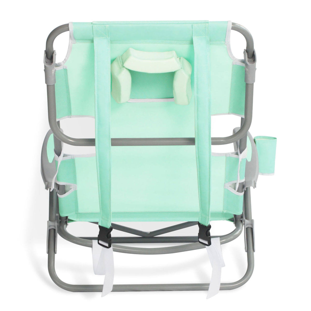 Teal Folding Reclining Outdoor Beach Camping Chair K27914