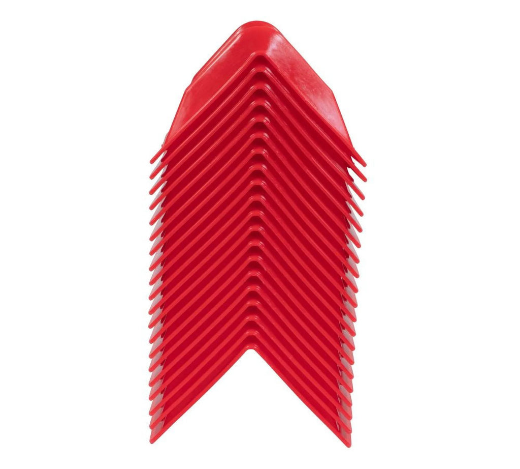 Red 4"x6" Flatbed Edge Protectors with Carrying Case U62593