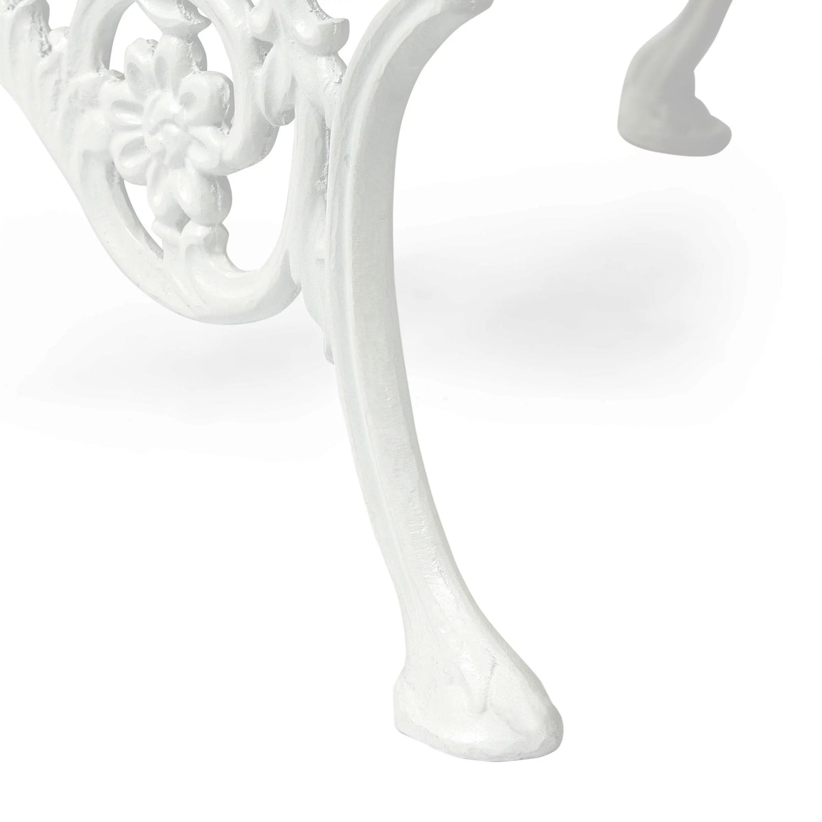 Handmade Mango Wood and Cast Iron Accent Chair M51616