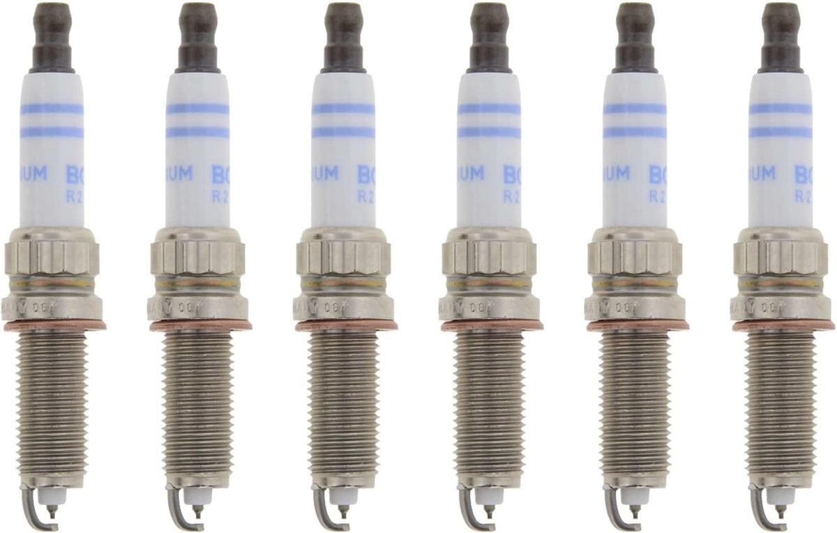 Set of 6 Double Iridium Spark Plugs .7mm Gap J952619