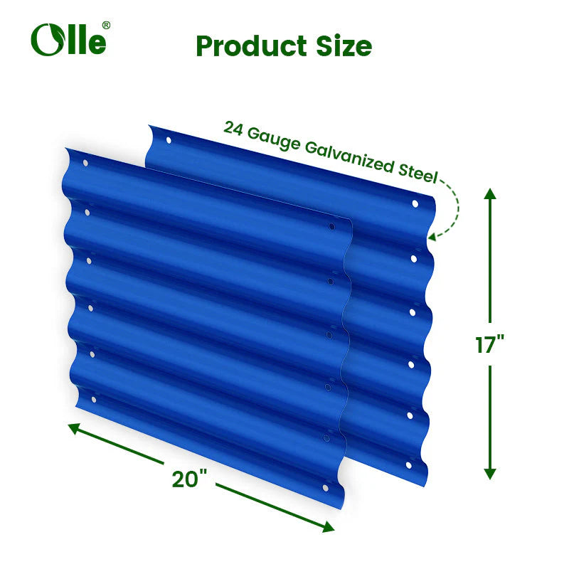 17 Tall 12-in-1 20 Raised Bed Extension Kit K787765