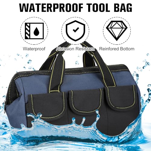 3 Pack Waterproof Hard Bottom Tool Bag R822010