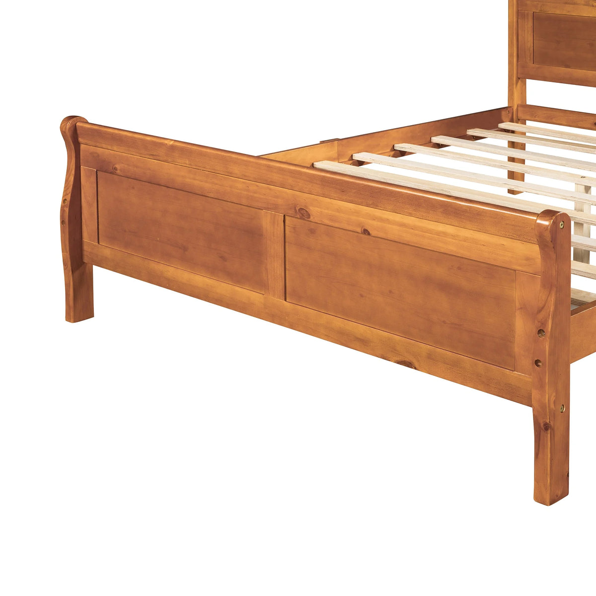 Full Size Wood Platform Bed T702496