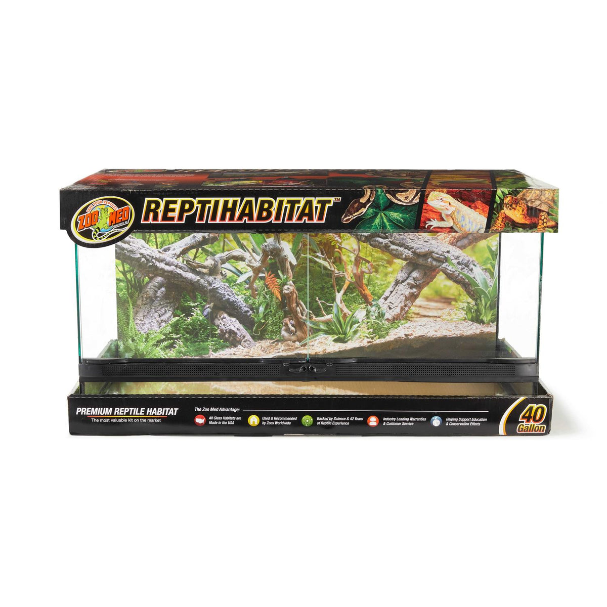 40 Gallon Double Door Terrarium Q765