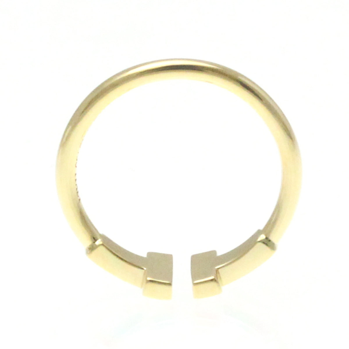Tiffany T Wire Ring Yellow Gold (18K) Diamond Band Ring N375