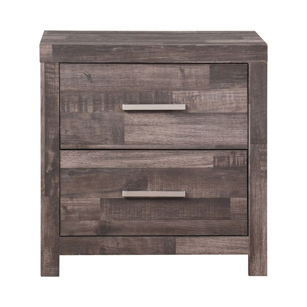 Modern Composite Wood 2-Drawer Nightstand C880992