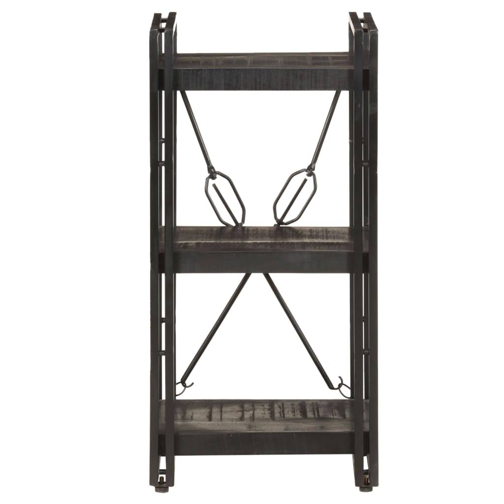 3-Tier Solid Mango Wood Bookcase C57763