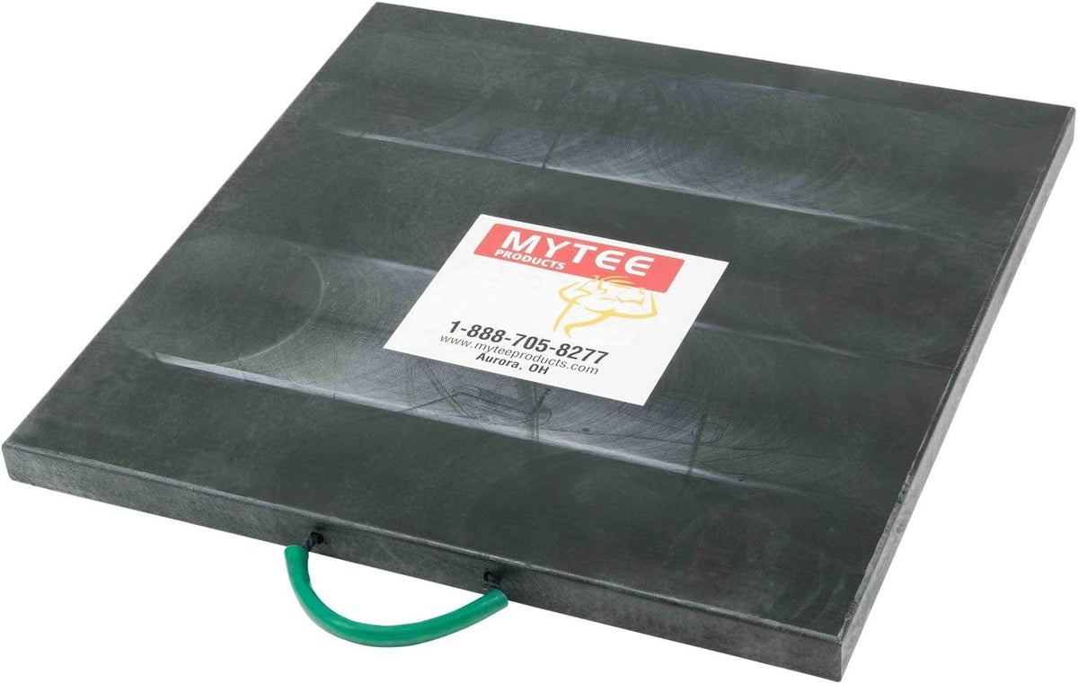 Medium Outrigger Pad 30" x 30" 2" Thick Black (2 Pack) Y541905