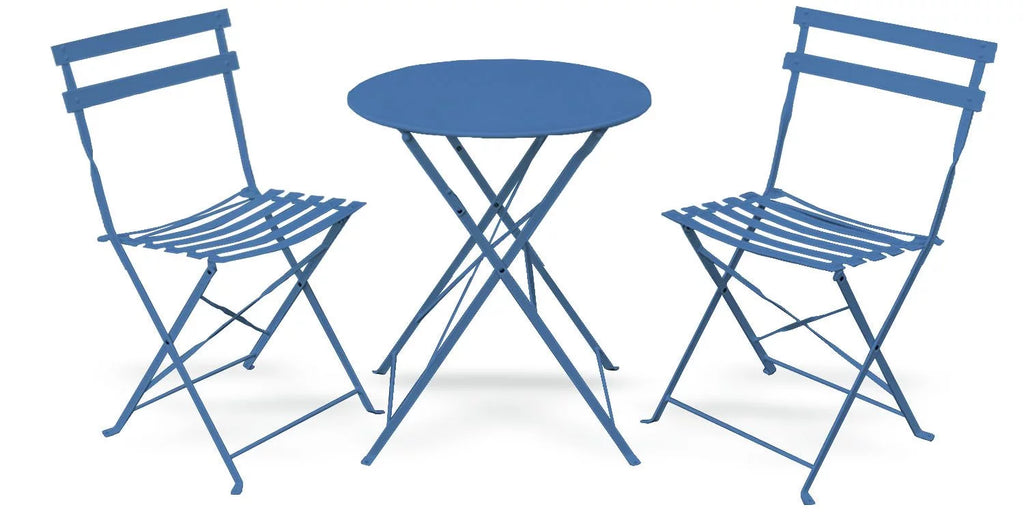 Blue 3 Piece Folding Furniture Set C931718