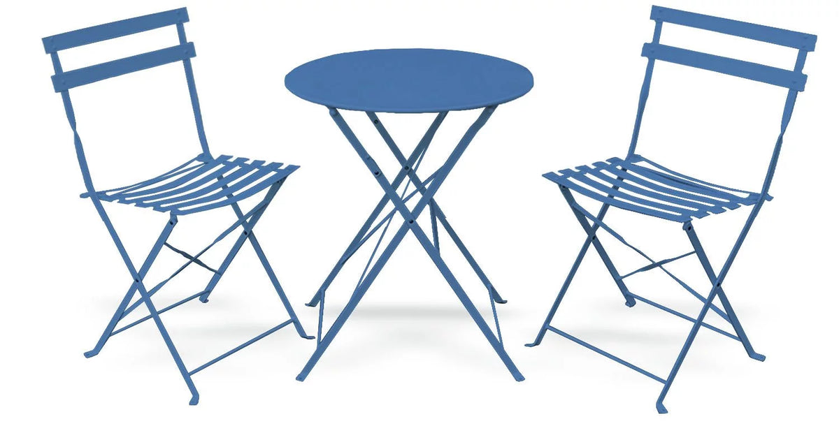 Blue 3 Piece Folding Furniture Set C931718
