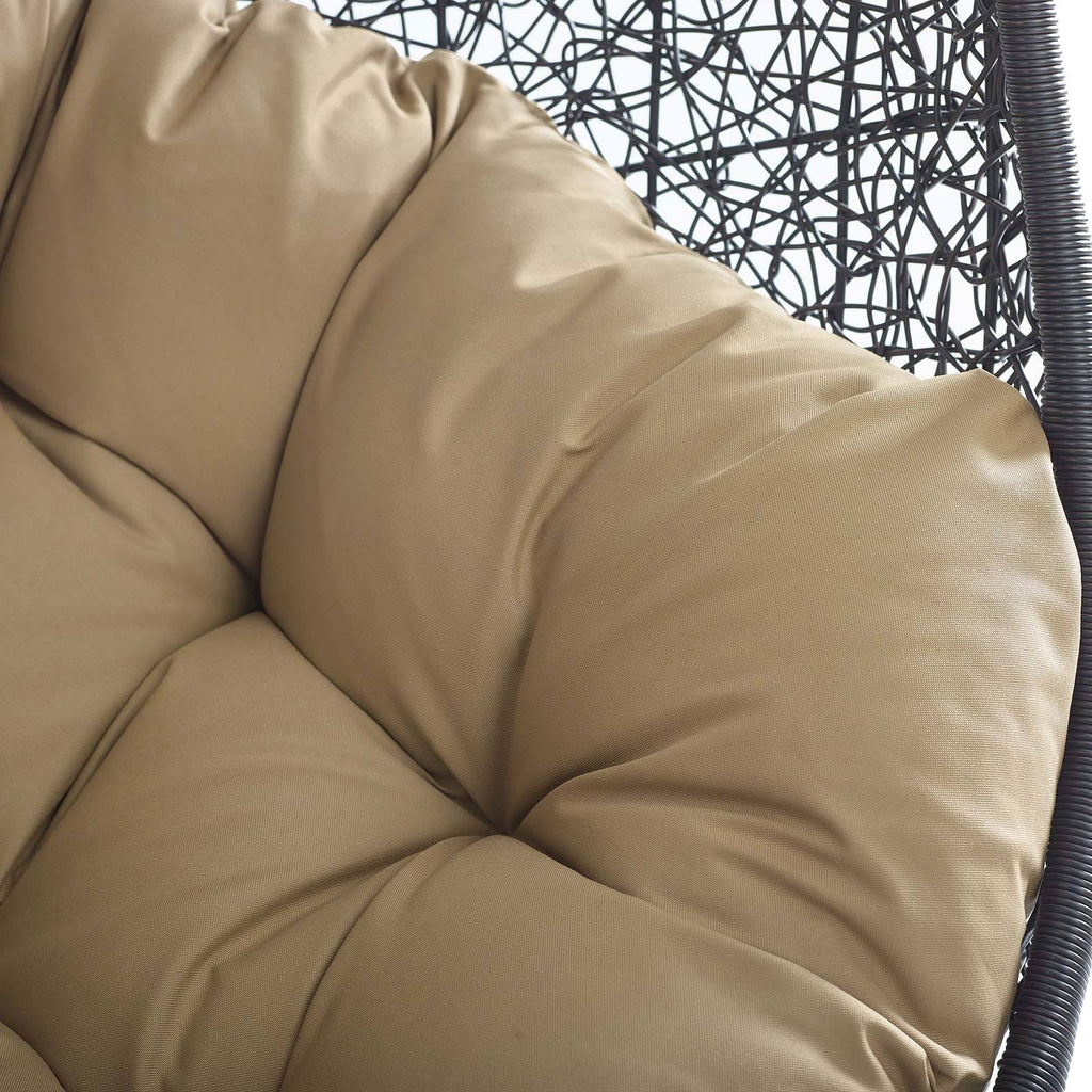 Black Outdoor Patio Lounge Chair M3225