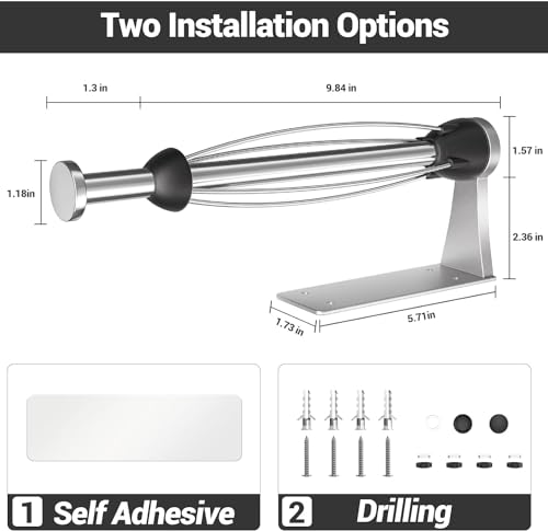 Under Cabinet Wall Mount Paper Towel Holder O6071