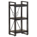 3-Tier Solid Mango Wood Bookcase C57763