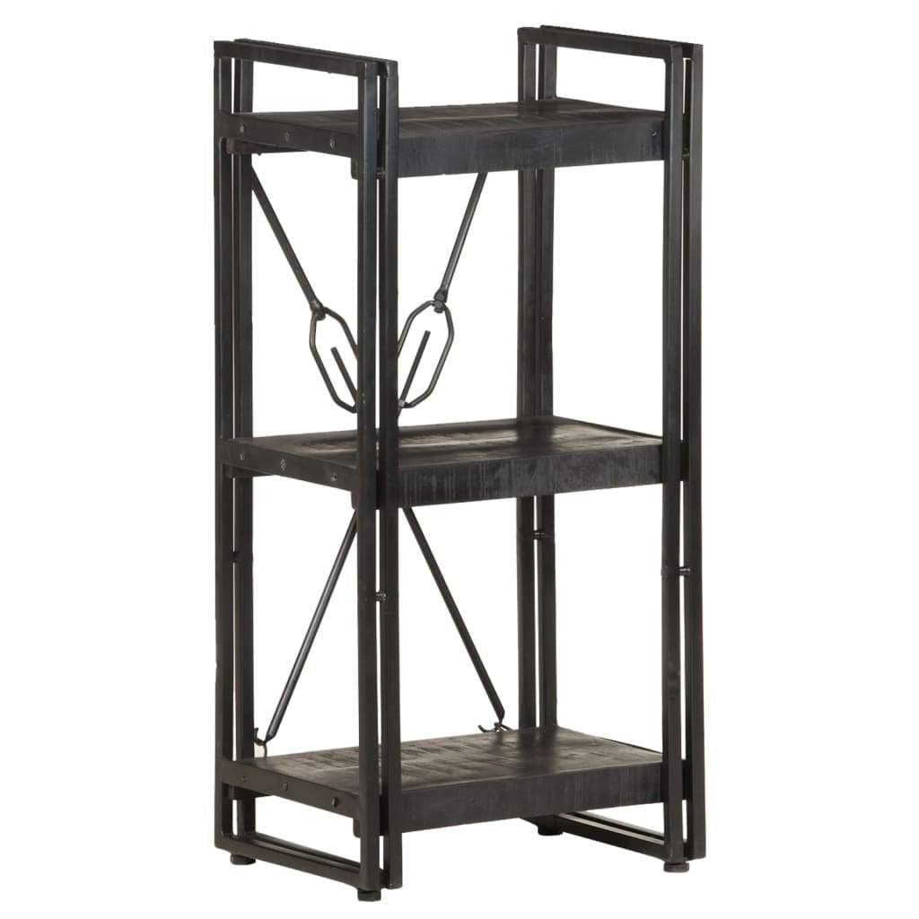 3-Tier Solid Mango Wood Bookcase C57763