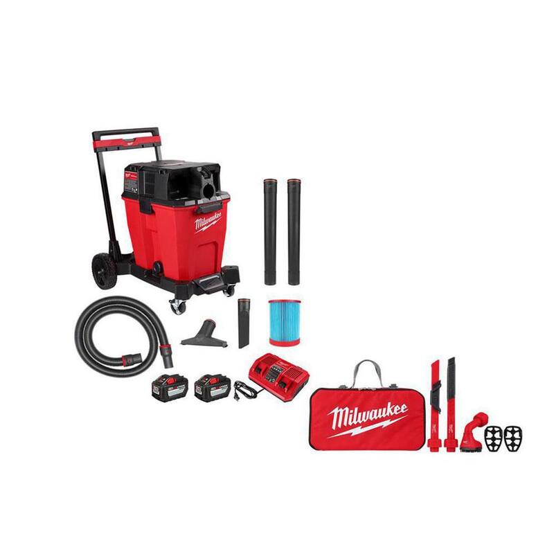 12 Gal. Cordless Wet/Dry Shop Vac Kit O5390