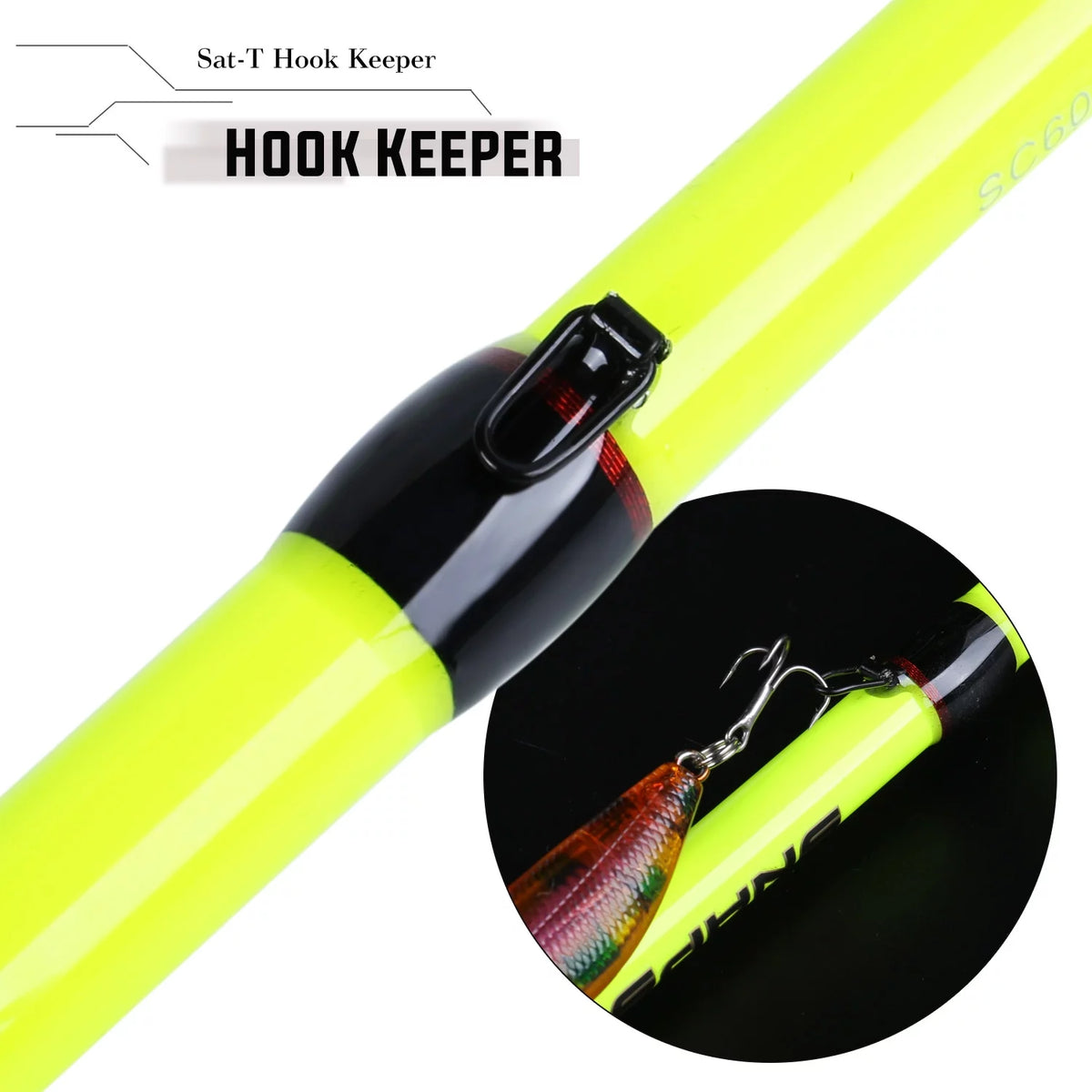 6ft Carbon Fiber 2 Pieces Fishing Pole D619144
